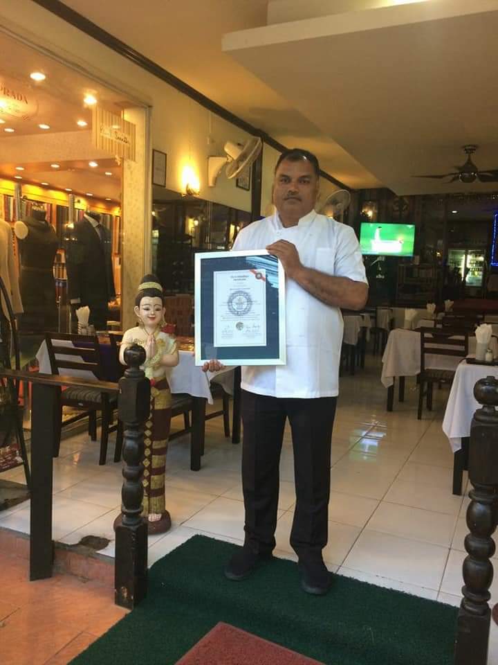 Mr.Amit Pandey Owner of Indian restaurant &quot;Noori India &quot; Samui&quot; a very Fsamous Personality in Samui having 20 years of Restaurant Business Experience 