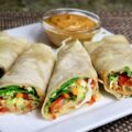 vegetable kathi roll