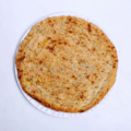 aloo naan served dish isolated grey background top view pakistani food aloo naan served dish isolate