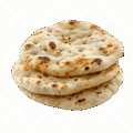 pngtree naan presented plate food cuisine delicious png image 15780424